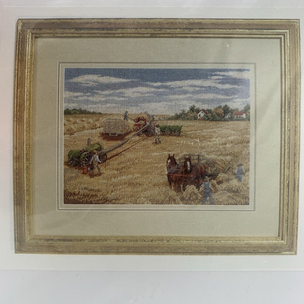 Louise Grégoire Originals Cross Stitch Kit Harvest Time #180 Complete Vintage Ca